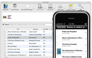Calibre collection on the iPhone