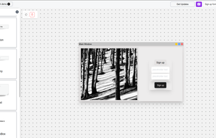 PyUIBuilder screenshot 2
