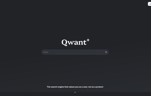 Qwant screenshot 1