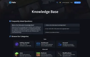 FalixNodes screenshot 1