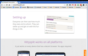 Kittysplit screenshot 1