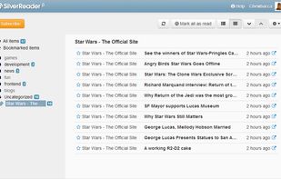 Main application view