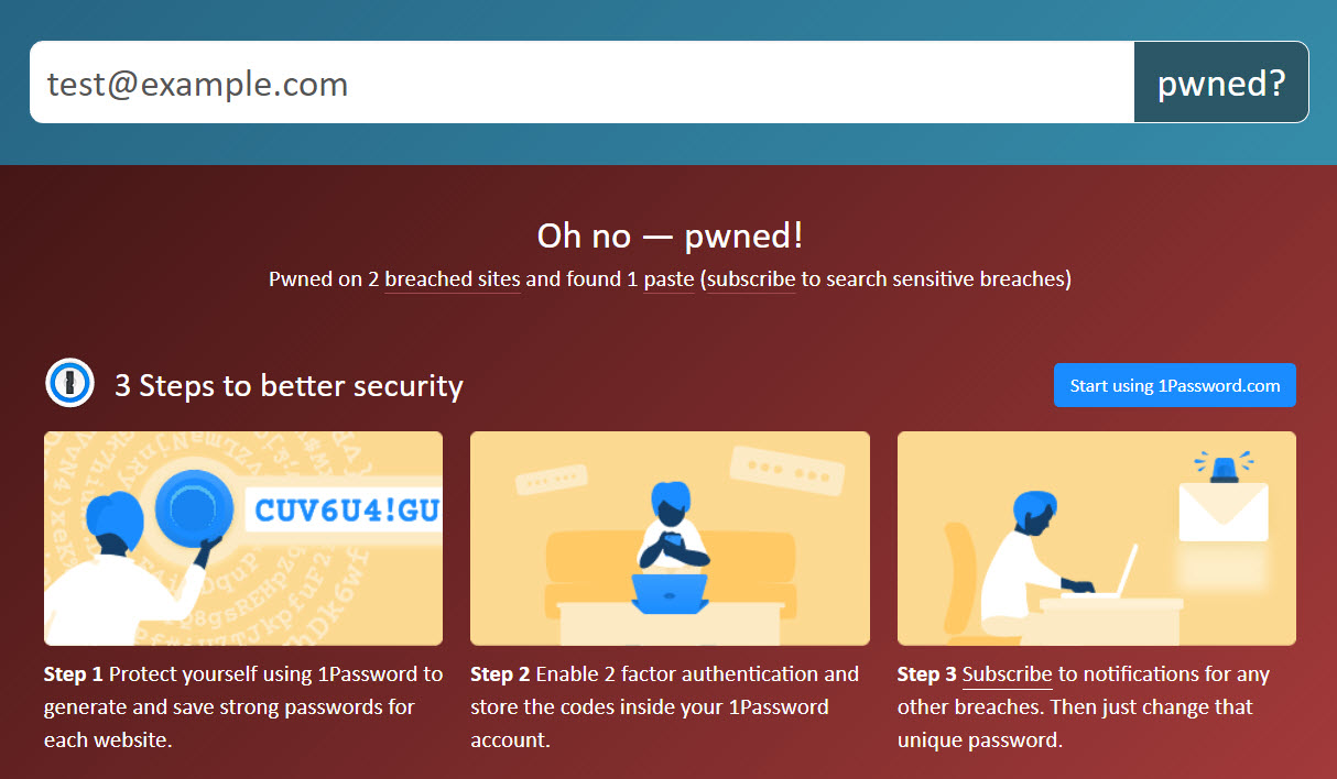 Have I Been Pwned is now partnering with 1Password
