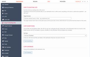FireupWP screenshot 2