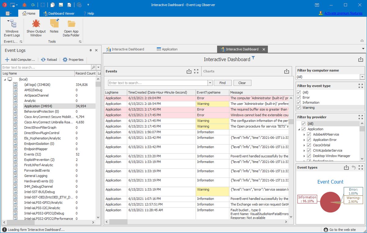 Event Log Observer Alternatives and Similar Software | AlternativeTo