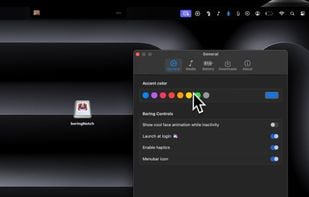 The Boring Notch screenshot 1
