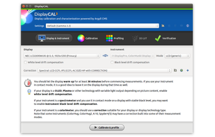 Display & instrument settings