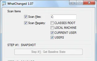 WhatChanged screenshot 1