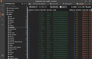 Antares SQL screenshot 1