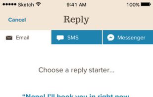 We go one step beyond just insights by generating context based templates for your email replies.