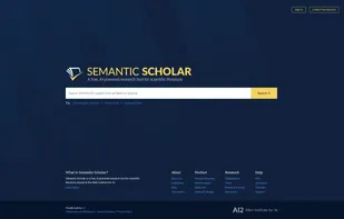 Semantic Scholar screenshot 1
