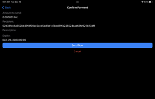 Plasma - Core Lightning Wallet screenshot 1