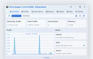 GUI.for.SingBox screenshot 1