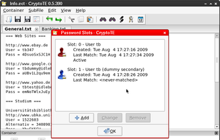 CryptoTE screenshot 2