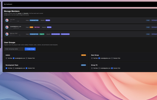 User Management and Groups