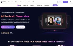 Media.io AI Portrait Generator  screenshot 1