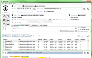 TextCrawler screenshot 1