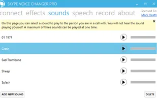 Skype Voice Changer screenshot 1