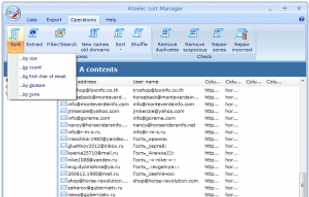 Atomic List Manager screenshot 1