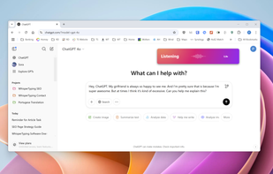 WhisperTyping for speaking to ChatGPT.