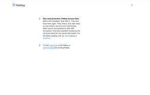 FileKey screenshot 1