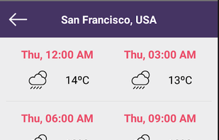 Weather Forecast Free screenshot 1