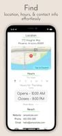 Find - location, hours, & contact info effortlessly