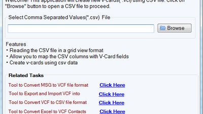 Softaken CSV to VCF Converter screenshot 1