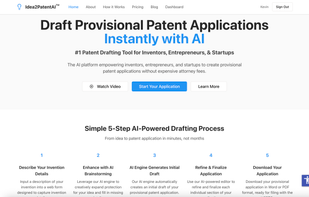 Idea2PatentAI screenshot 1