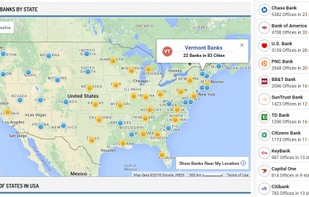 Bank Branch Locator screenshot 1