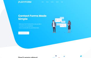 Landing page