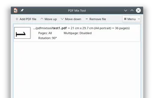 PDF Mix Tool screenshot 2