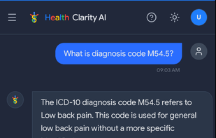 Health Clarity AI screenshot 2