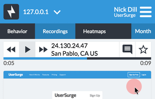 UserSurge screenshot 2