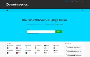 downinspector.com screenshot 1