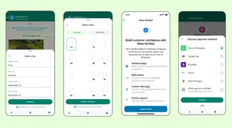 WhatsApp introduces 'Flows' for in-chat business services and Meta verification program image