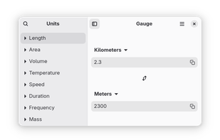 Gauge - Unit Converter screenshot 1