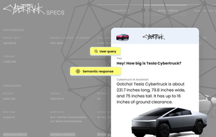 Semantic Search on Web Content