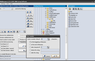 Inserting a file counter