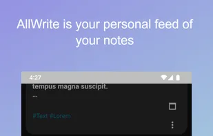 AllWrite - Notepad & Feed screenshot 1