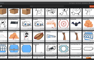 You can upload and store your SVG vector artwork within scribbleo and use our powerful search tool to manage.