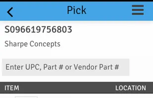 LilyPad Mobile Warehouse screenshot 1