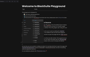 BlockSuite screenshot 1