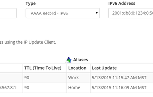 Configuring an alias