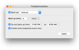 TimeMachineEditor screenshot 1