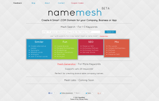 NameMesh screenshot 1