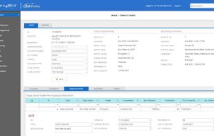 Lead Management Screen

Using one of our newest features, your team can manage sales leads including opportunities, activities, notes and files.