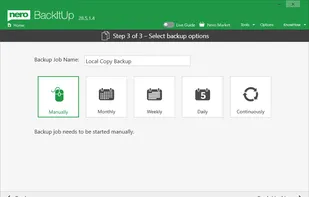 Nero BackItUp screenshot 2