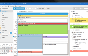 EssentialPIM screenshot 1