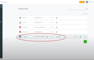 Avira Password Manager screenshot 1